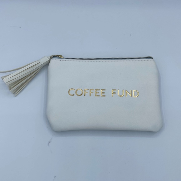 Accessories - Coffee Fund Coin Purse Pouch Zipper